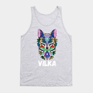 Vilka latviski latviešu valoda - Wolf Tank Top